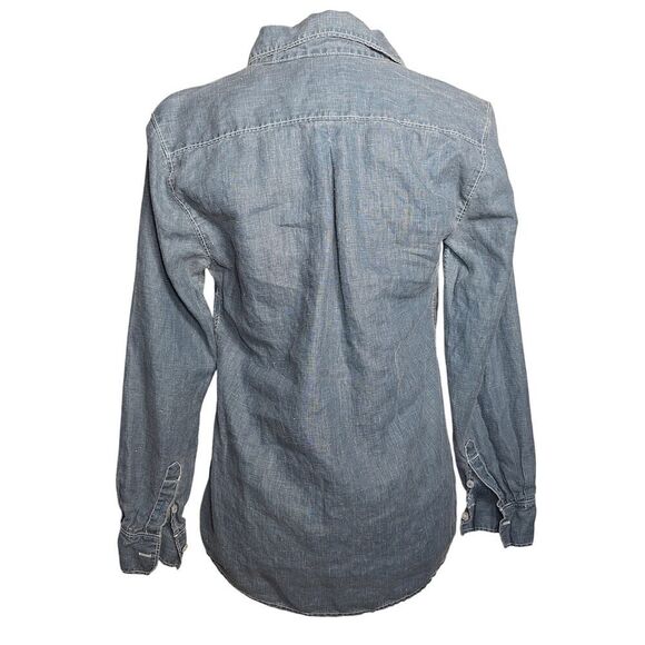 Tommy Bahama Womens Coastal Boho Linen Shirt Button Up Country Beachy Small P - Picture 7 of 10